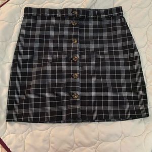 Plaid skirt